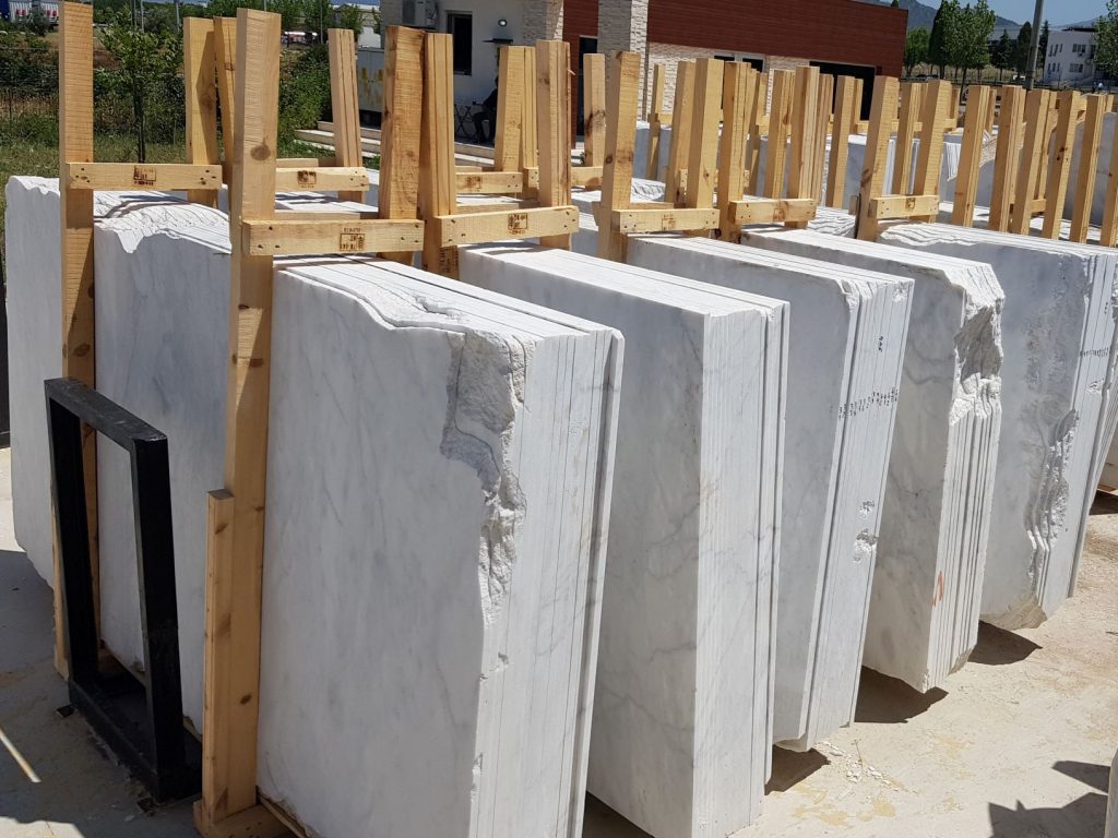 blanco ibiza white marble slabs