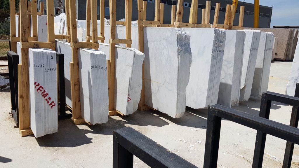 blanco ibiza white marble slabs