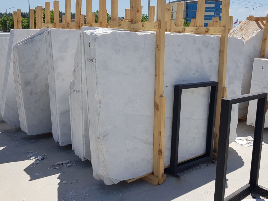 blanco ibiza white marble slabs